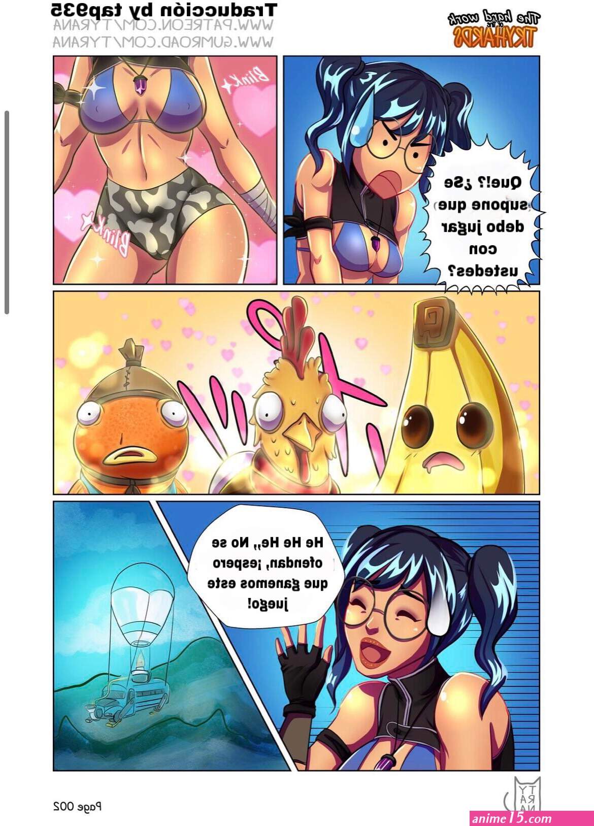 comics porno de fortnite