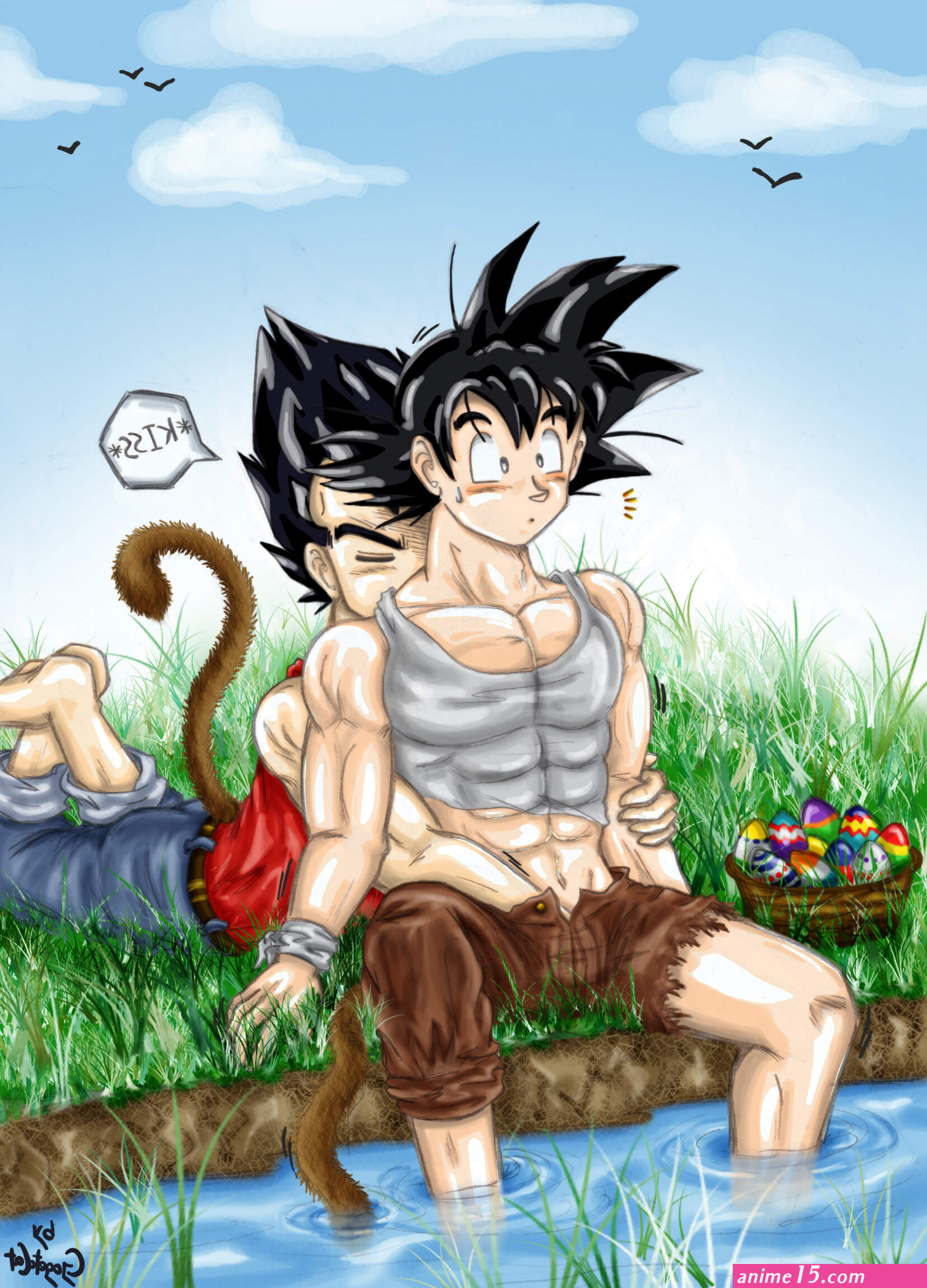 vercomicsporno goku gay