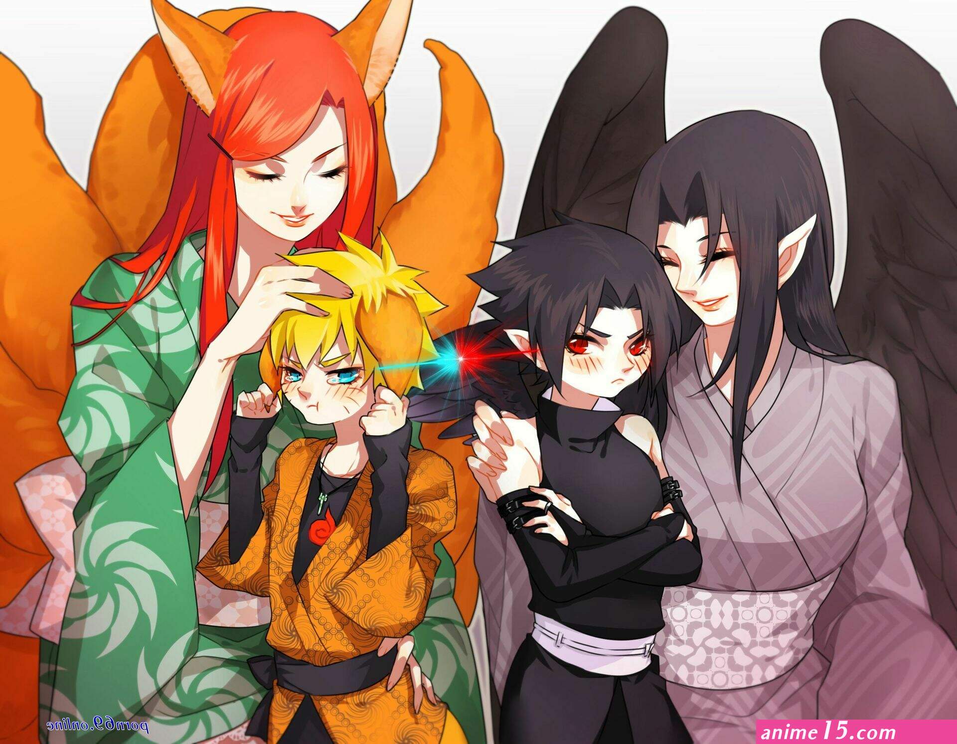 kushina x naruto and kurama porn comics