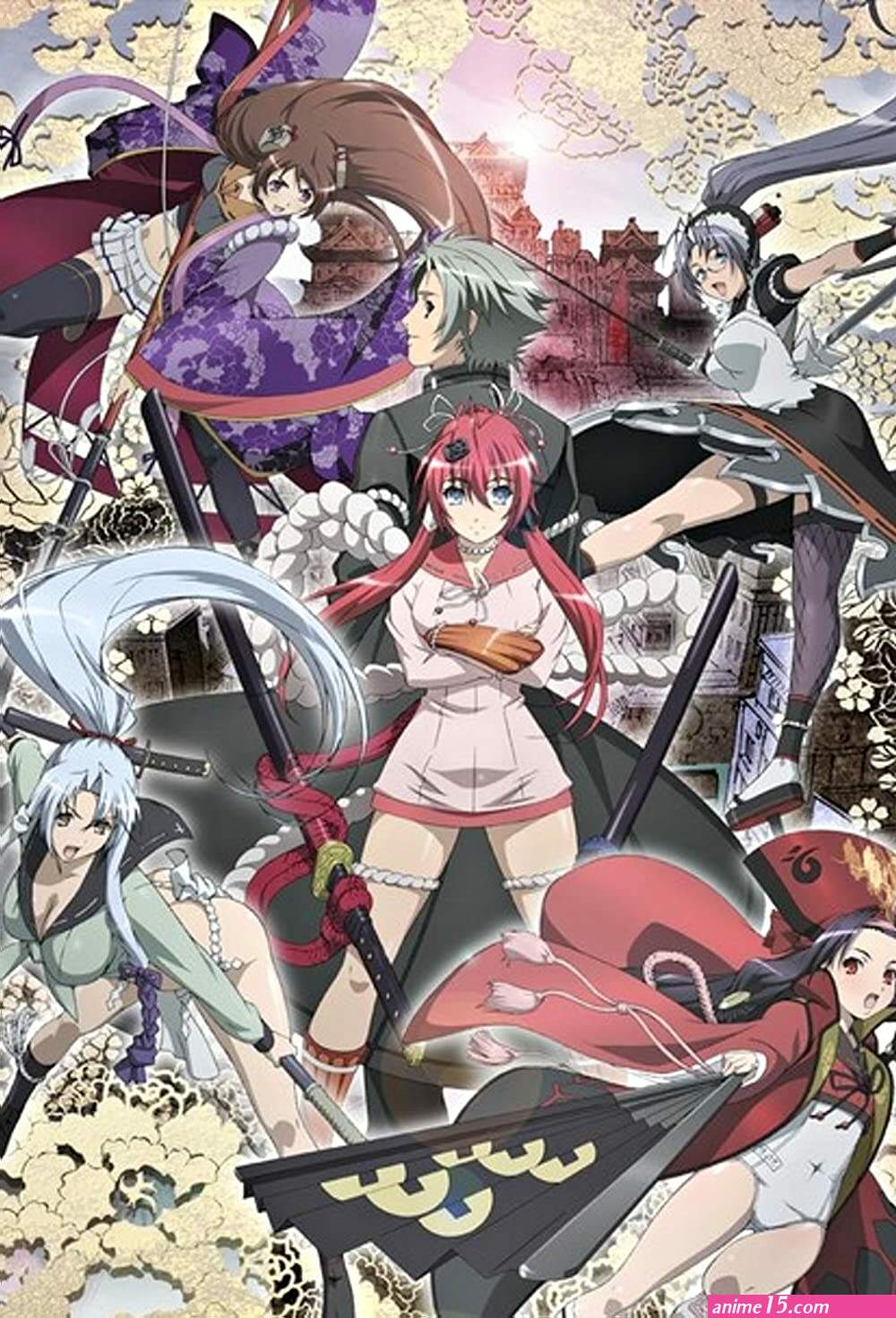 hyakkaryoran samurai girls vostfr