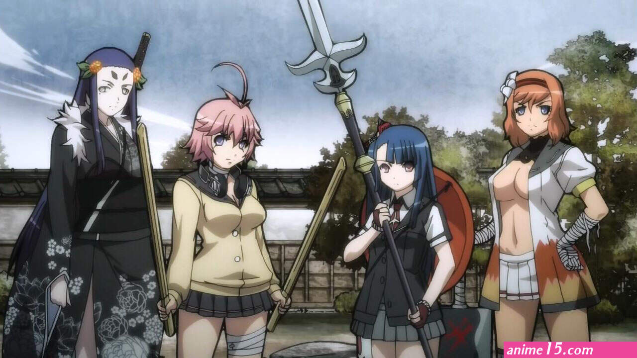 hyakkaryoran samurai girls vostfr