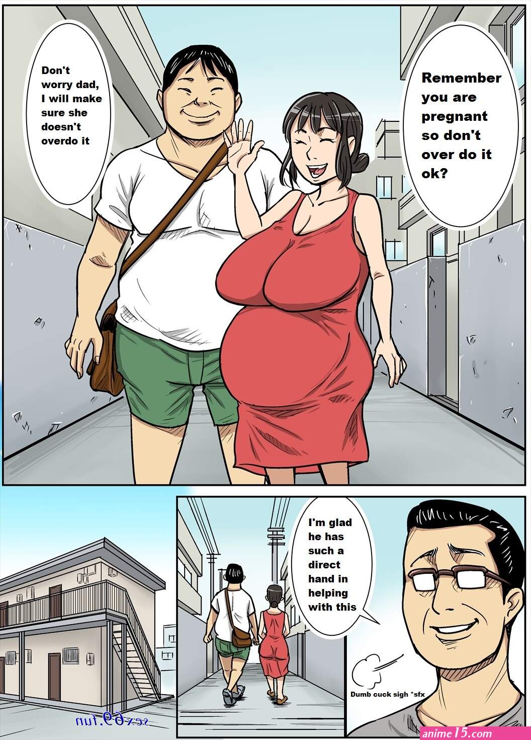 mother impregnate by son porn comics