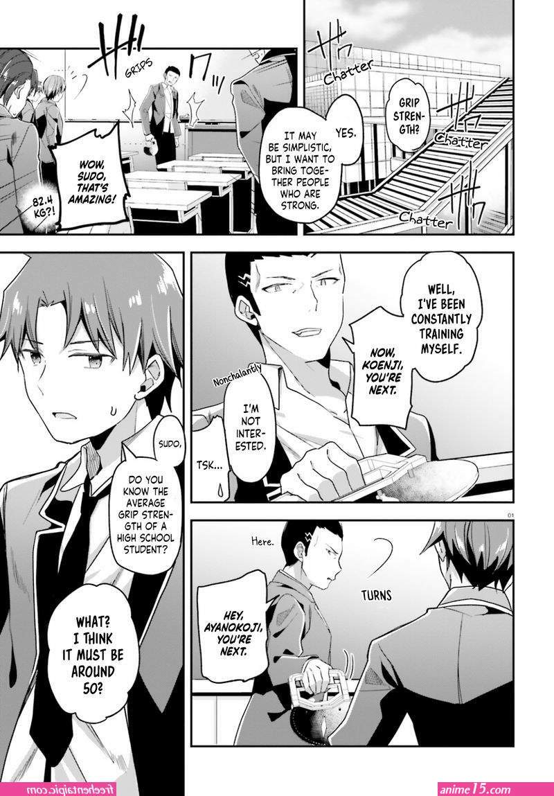 classroom of the elite xxx comics