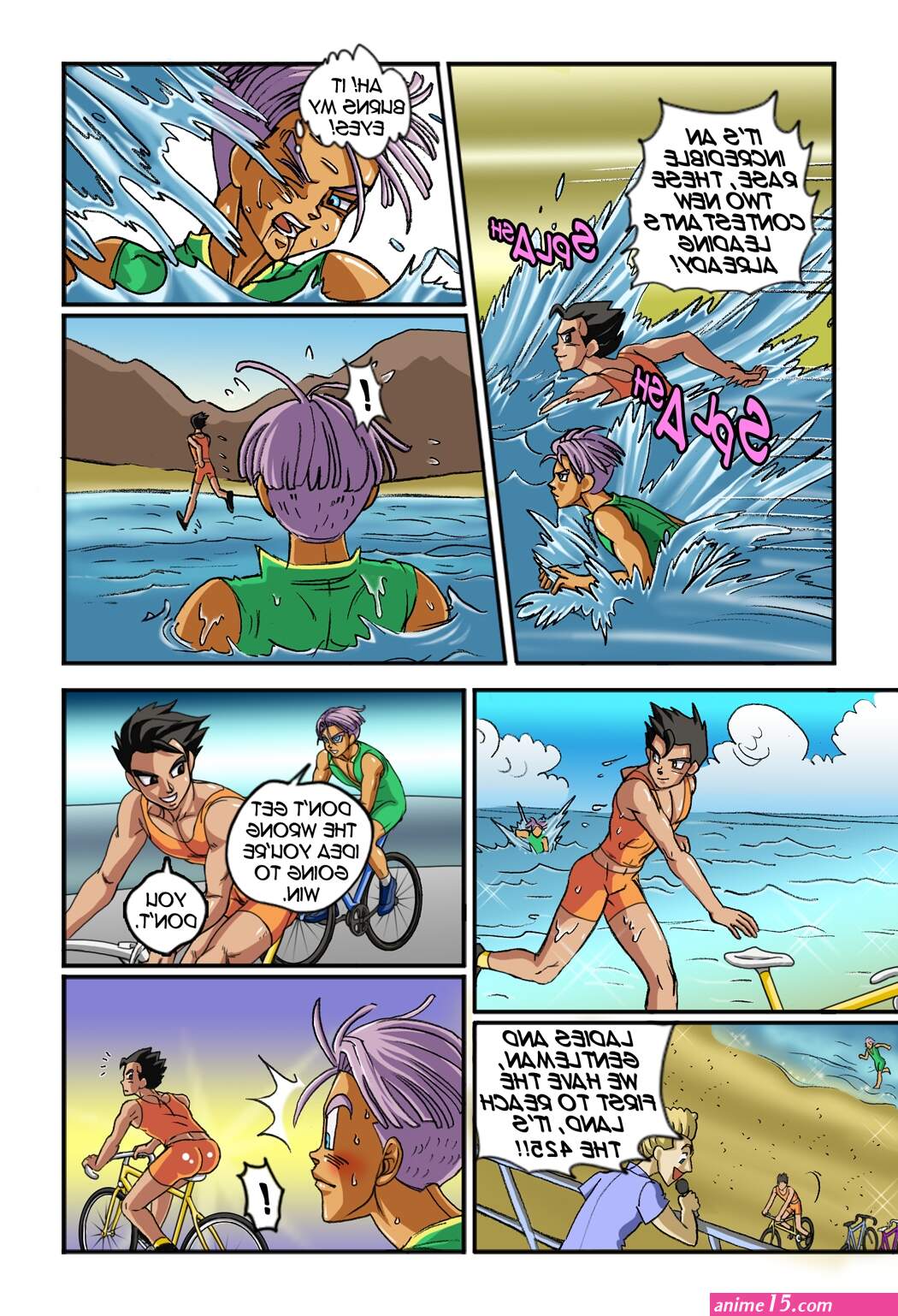 dbz gay porn comics