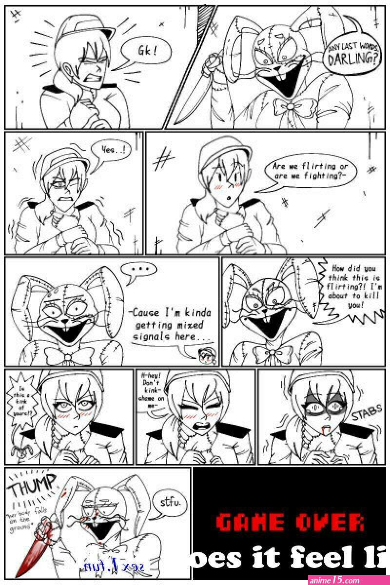 comics porno banesa security breach 3d