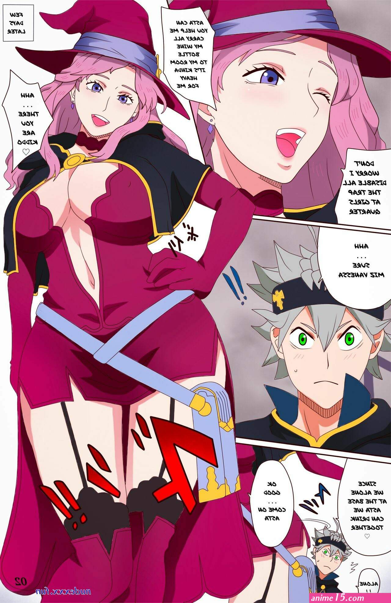 black clover hentia comics