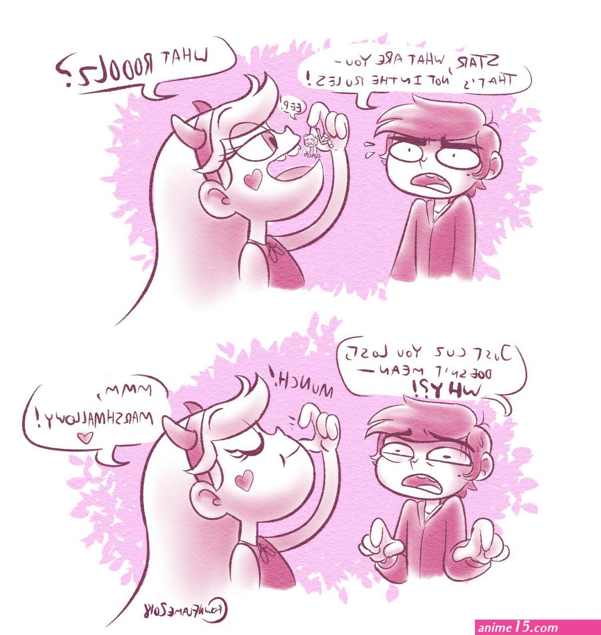 star vs the forces of evil vore comics