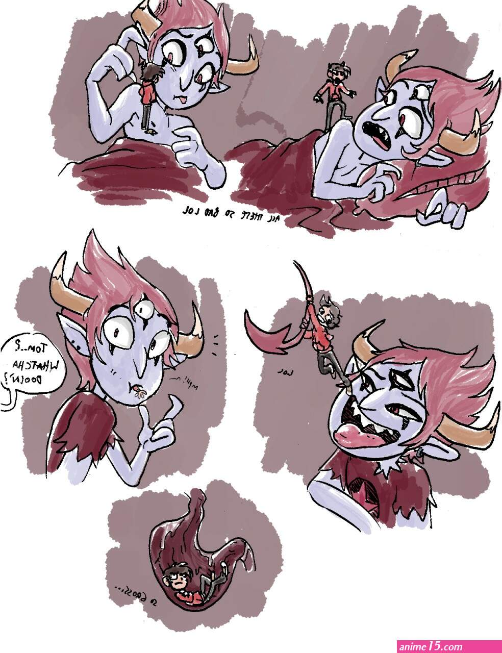 star vs the forces of evil vore comics