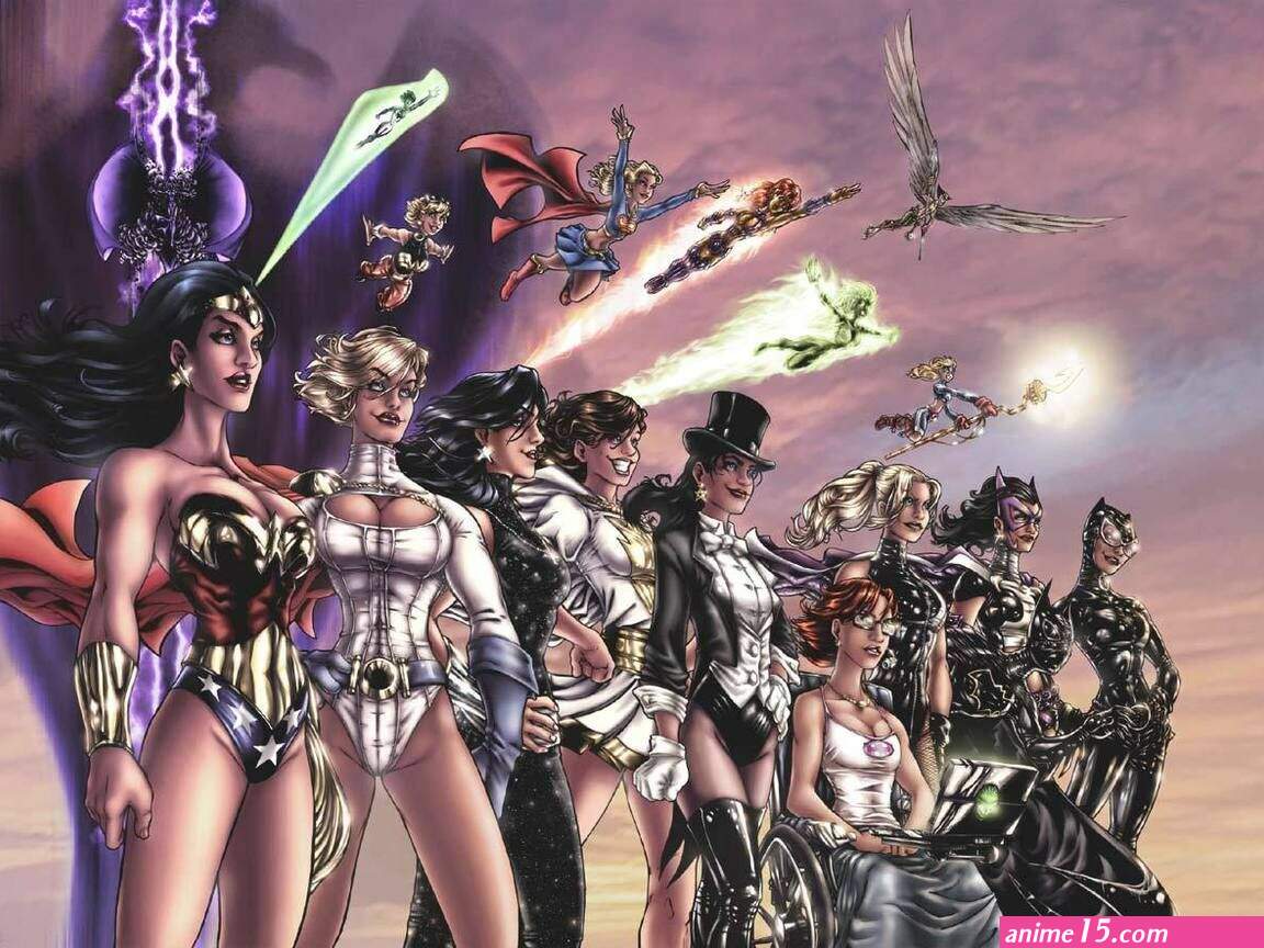 batman power girl leandrocomics collection