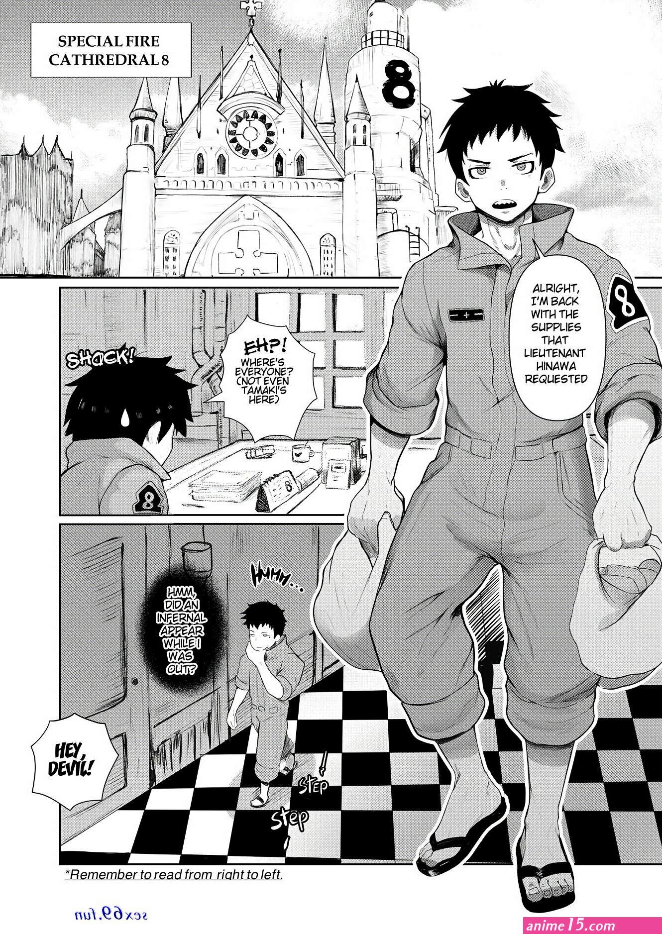 fire force porn comics