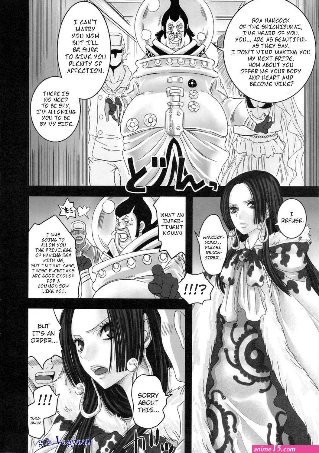 naked boa hancock comics
