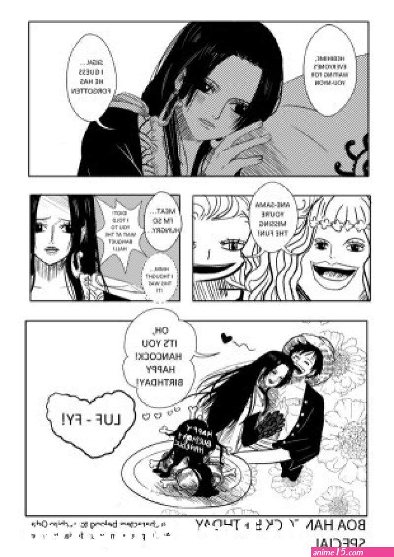 naked boa hancock comics