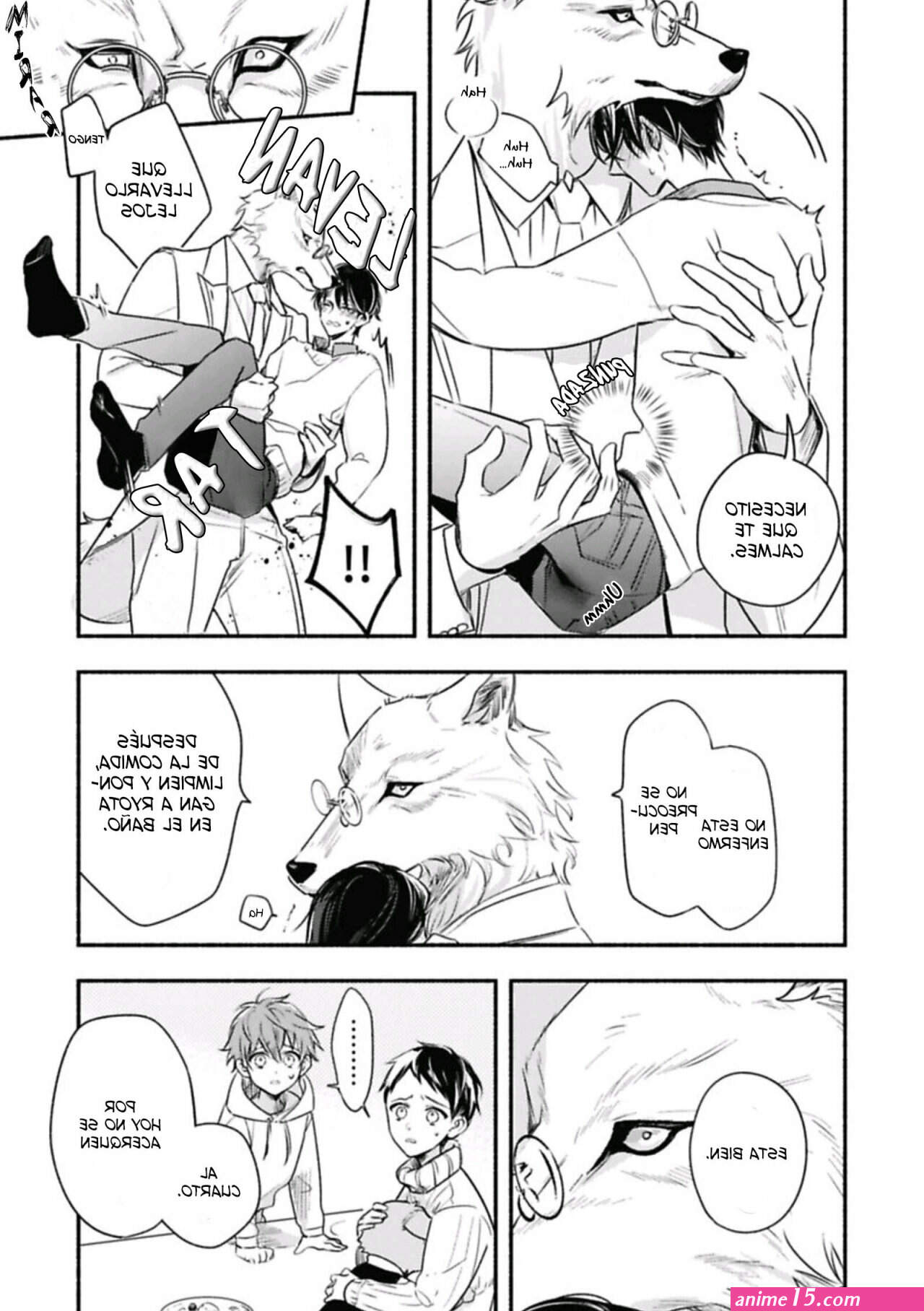 ookami papa ni dekiai sereteimasu