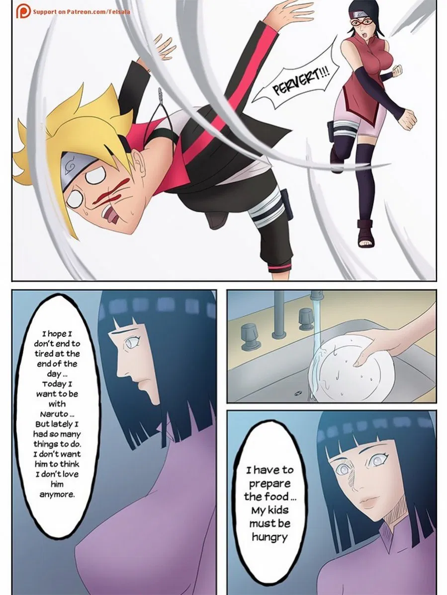 comics hentai sarada
