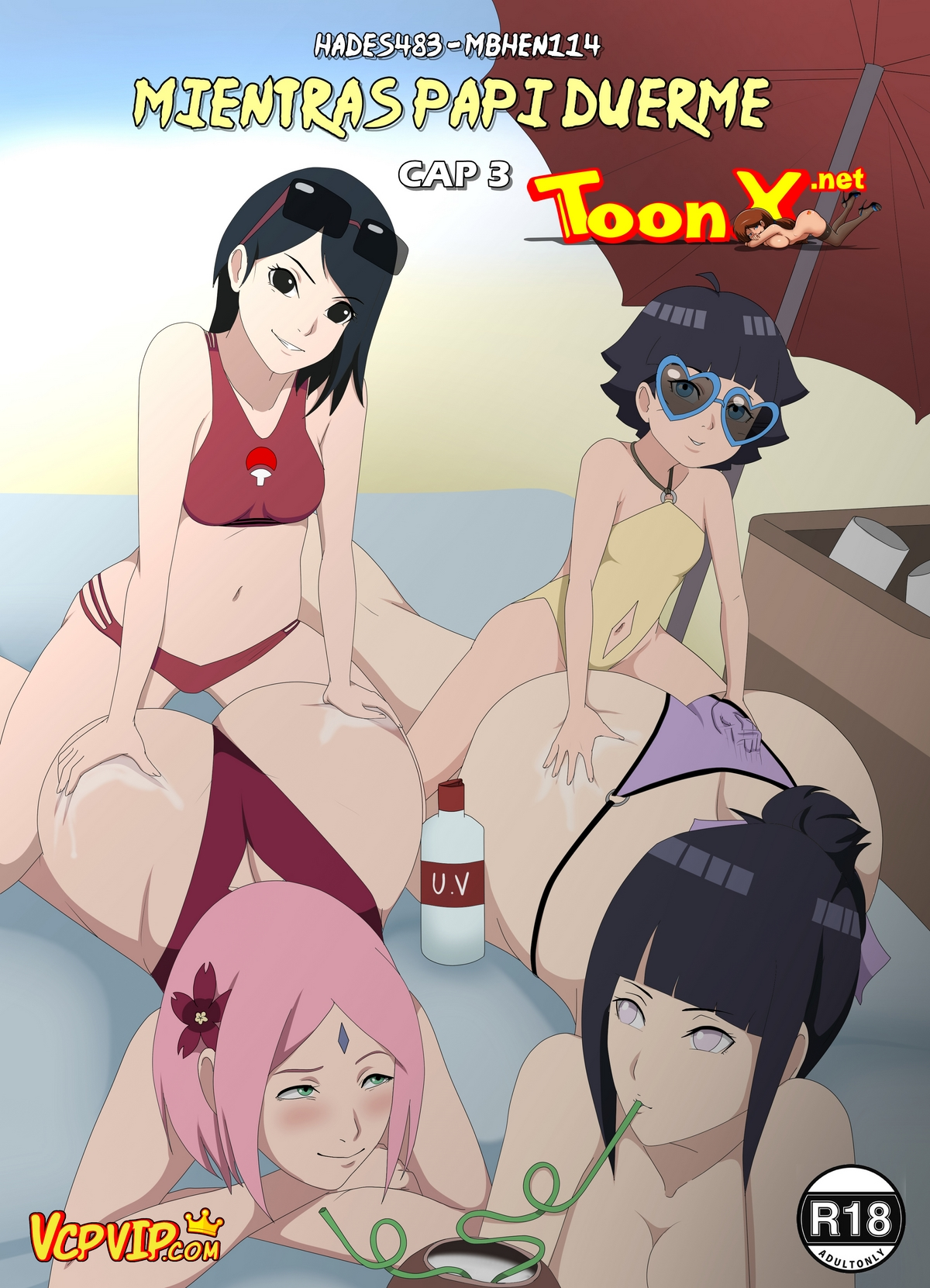 comics hentai sarada