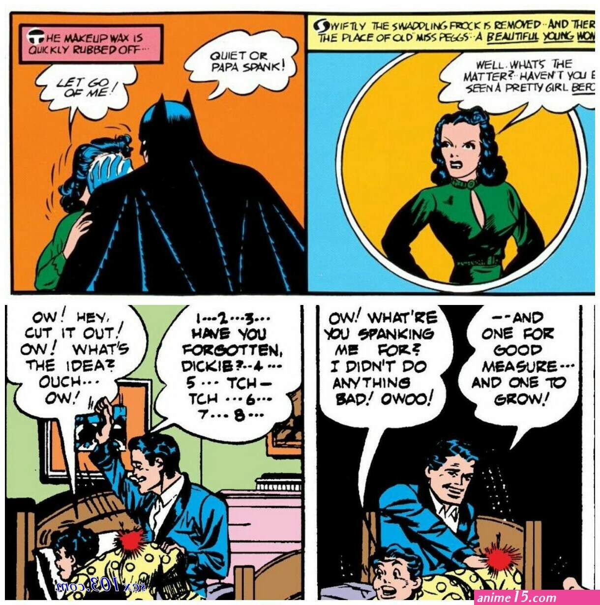 cartoon and comics spanking porn art