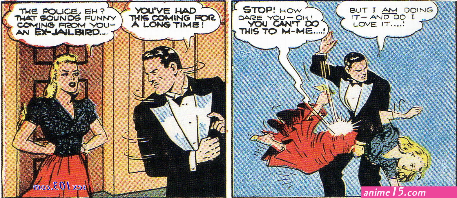 cartoon and comics spanking porn art