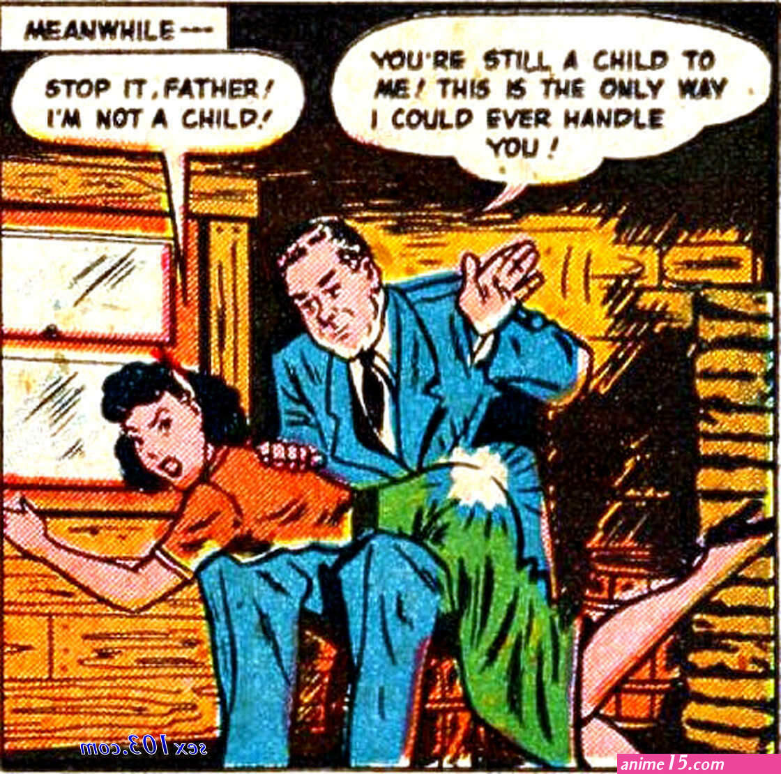 cartoon and comics spanking porn art
