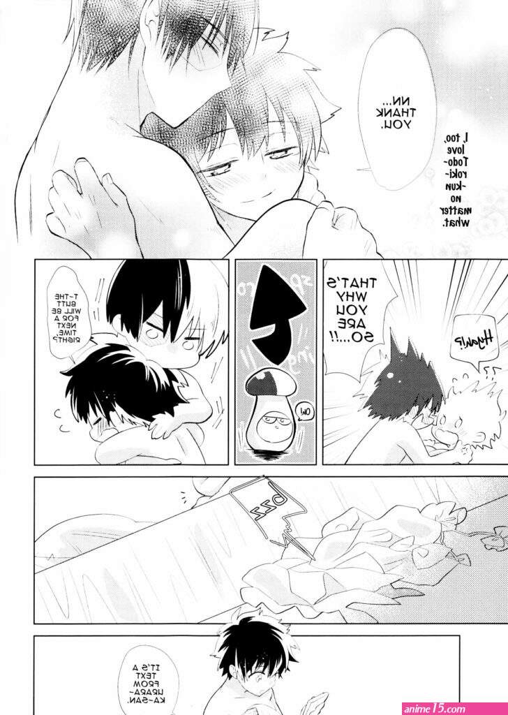 porno todoroki x deku comics