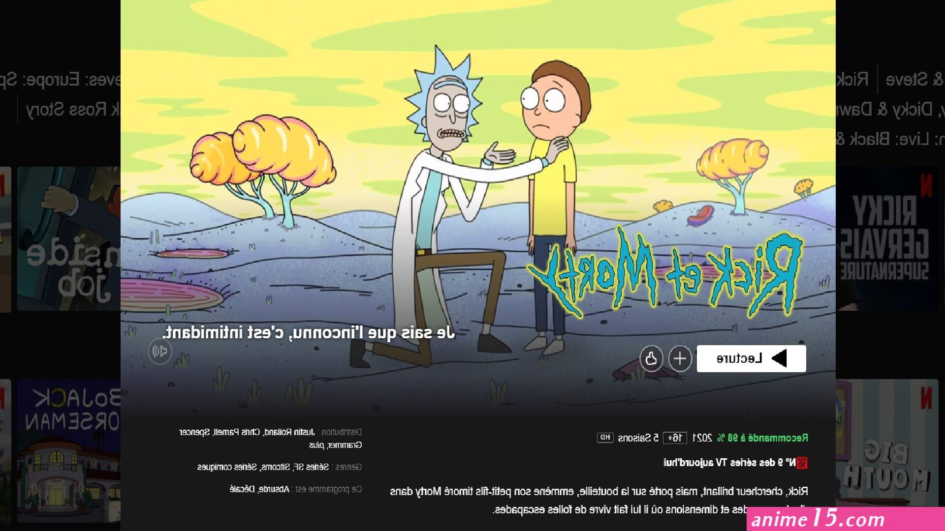 rick et morty french streaming saison 5