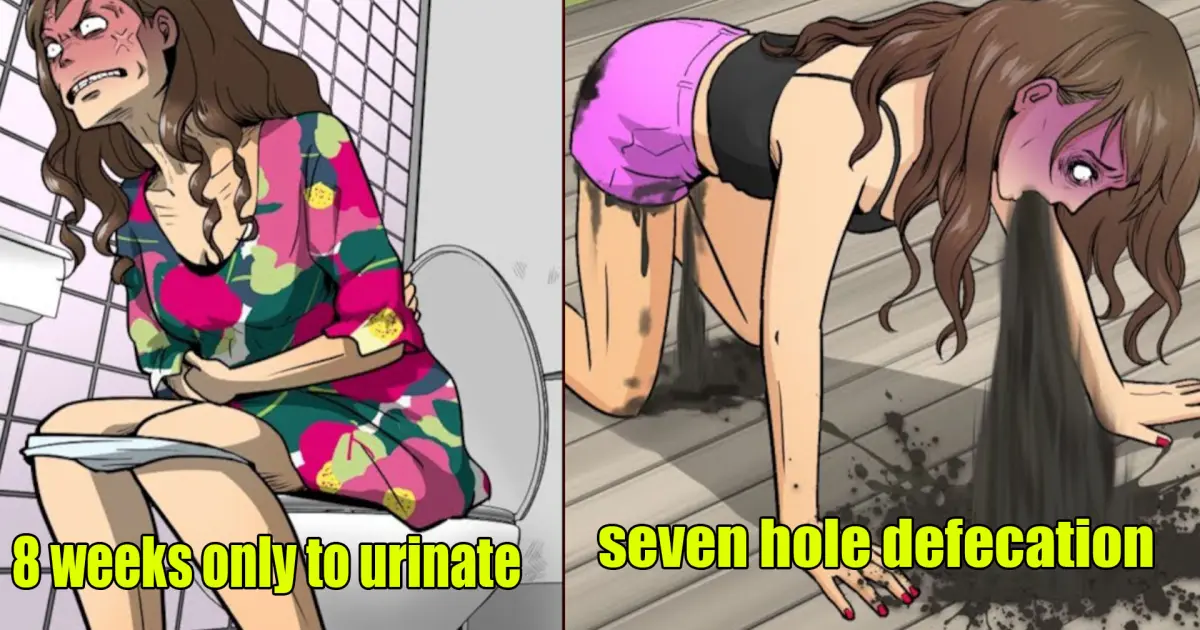 anime girl pooping