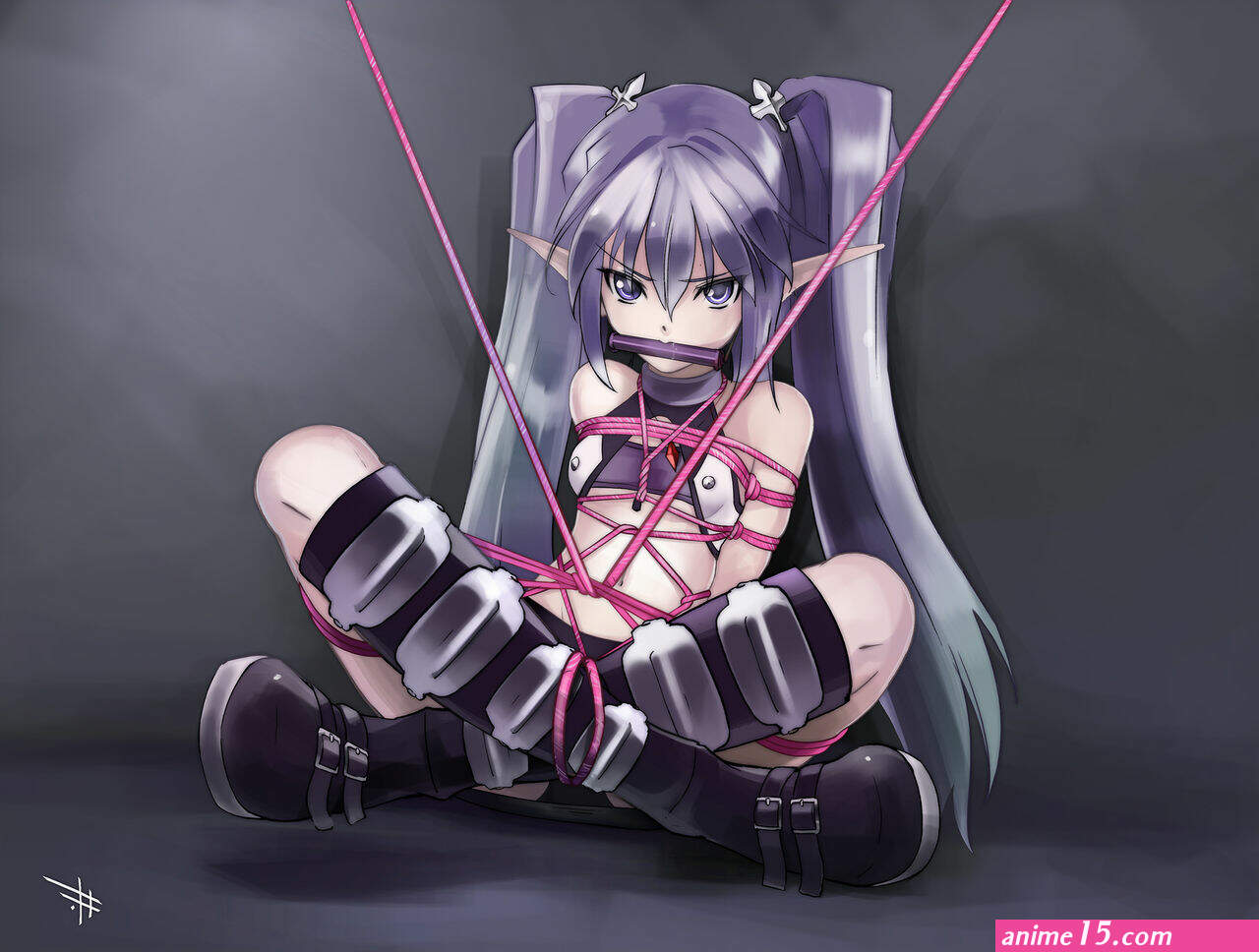anime bondage girls hot