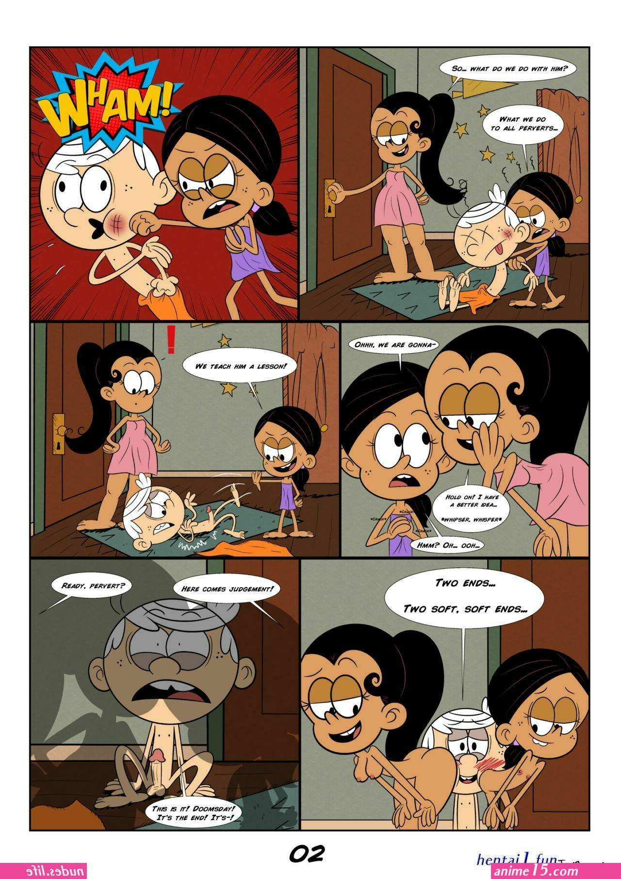 lincoln loud x ronnie anne x sid porn comics