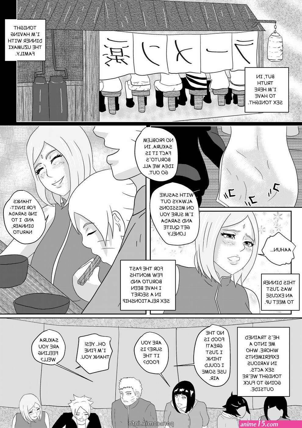 boruto x sakura sex comic
