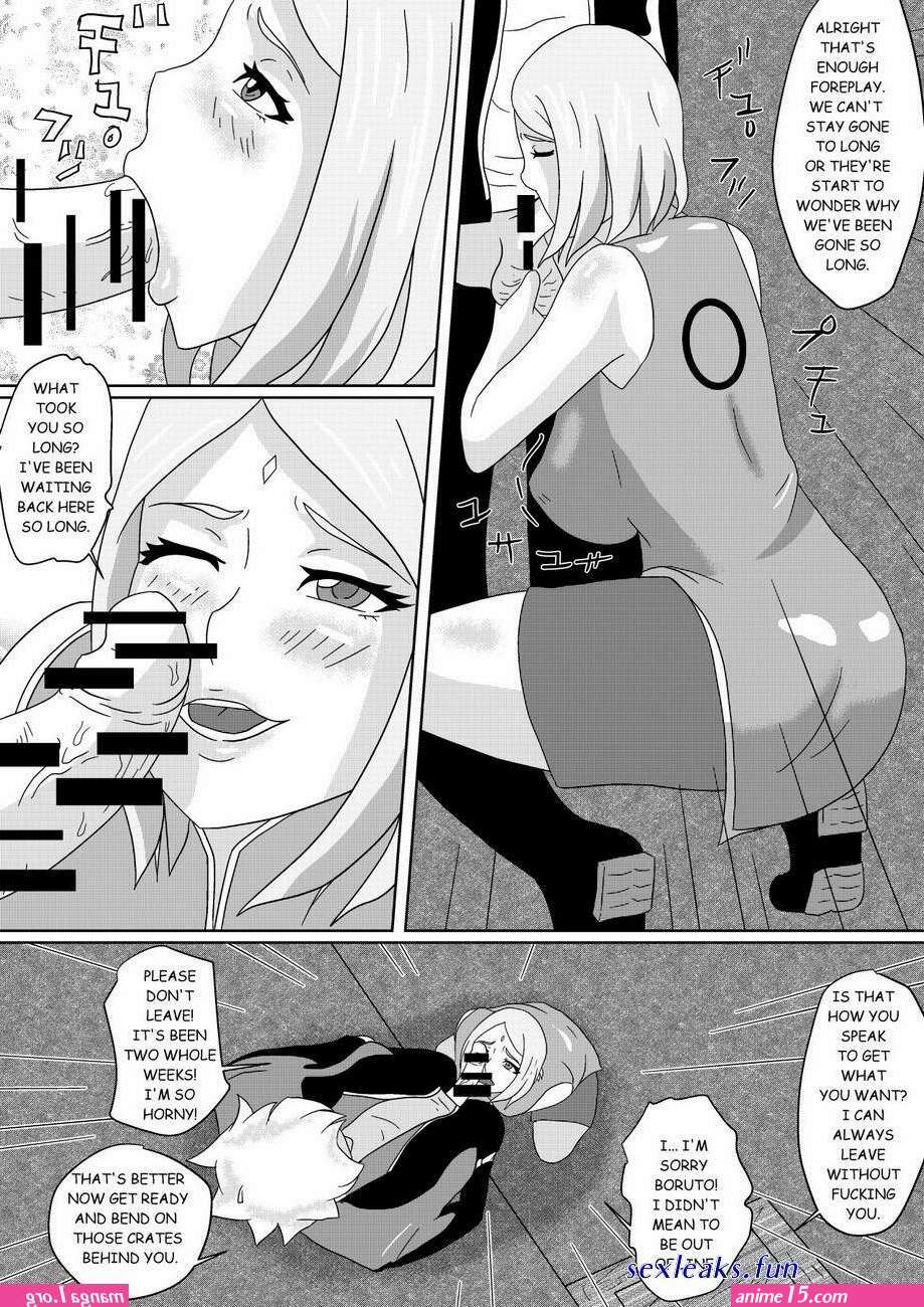 boruto x sakura sex comic