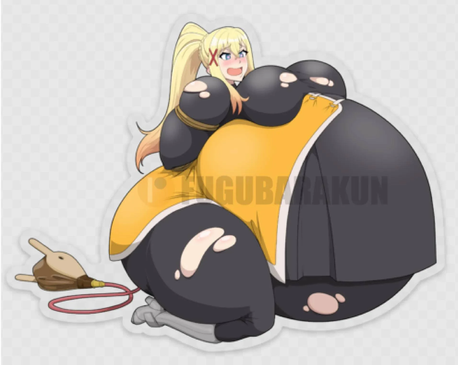 sexy food bekly stuffing anime girls