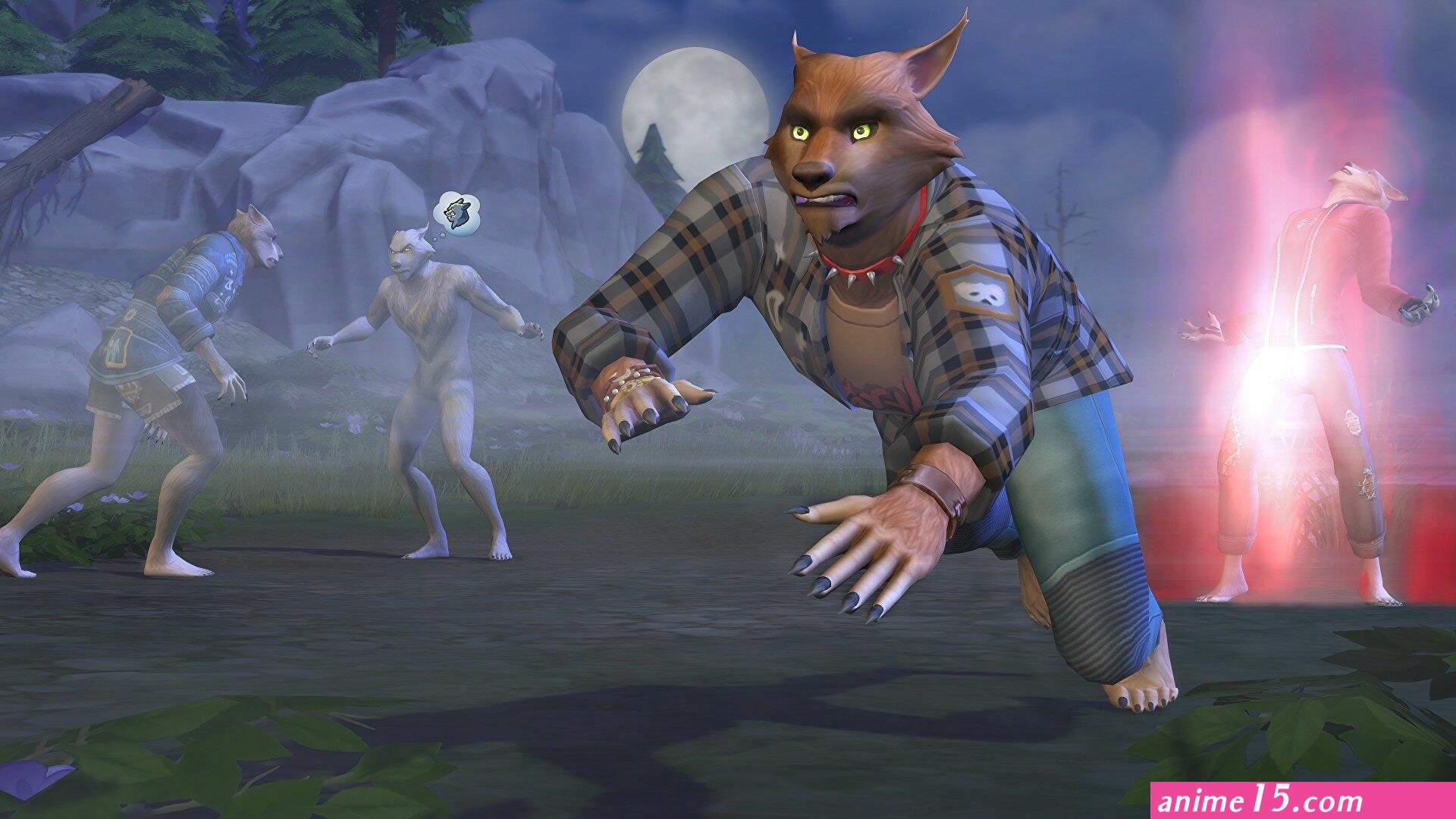 cat like vampire eat up to the bones