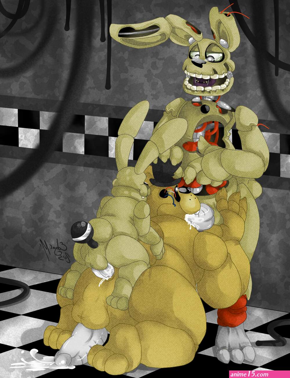 comics hentai de fnaf