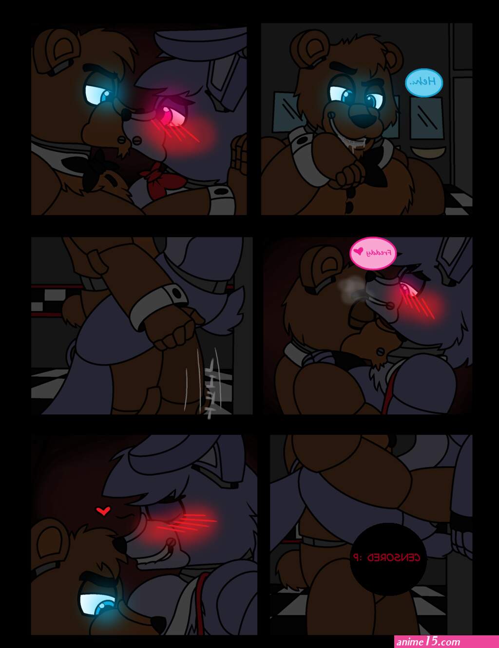 comics hentai de fnaf