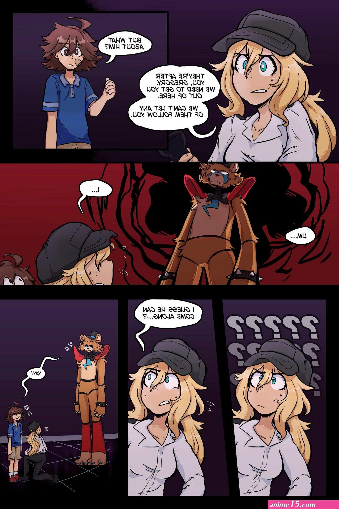 fnaf hentai comics