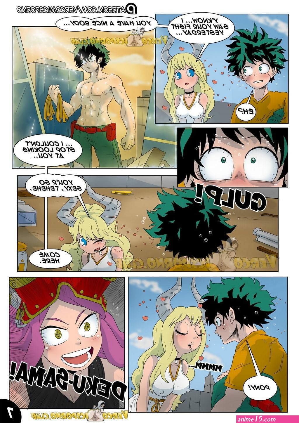 sex comics my hero academia