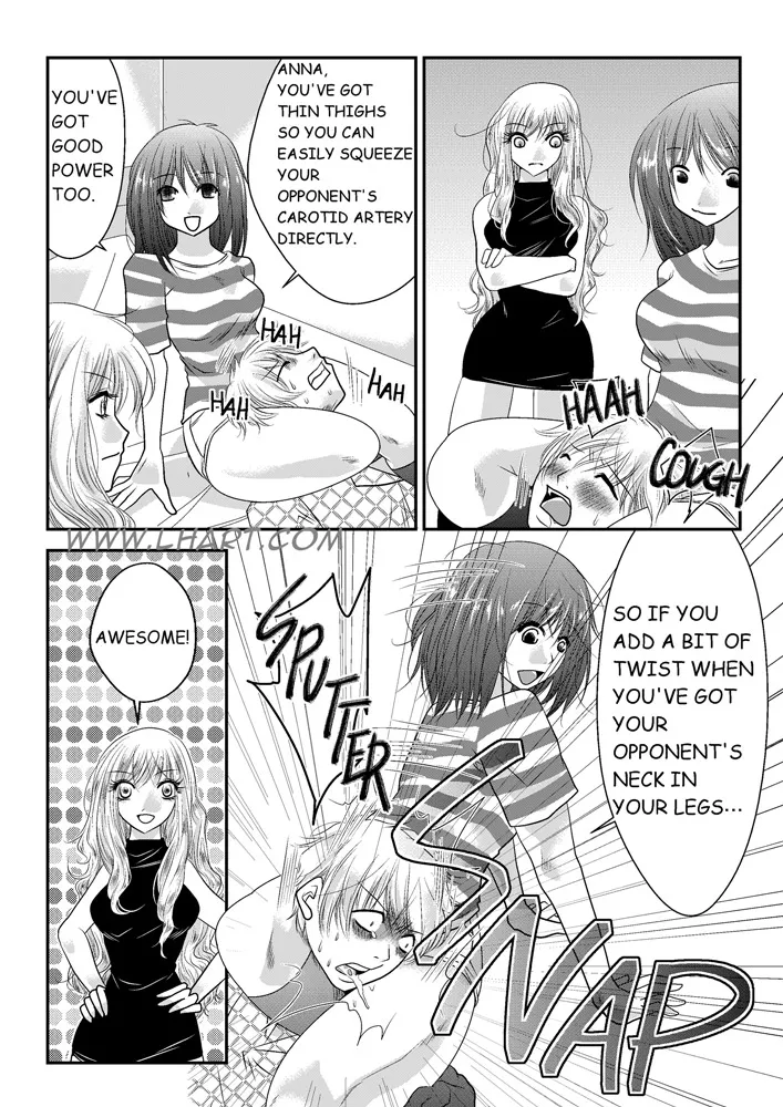 anime at home head scissors comics