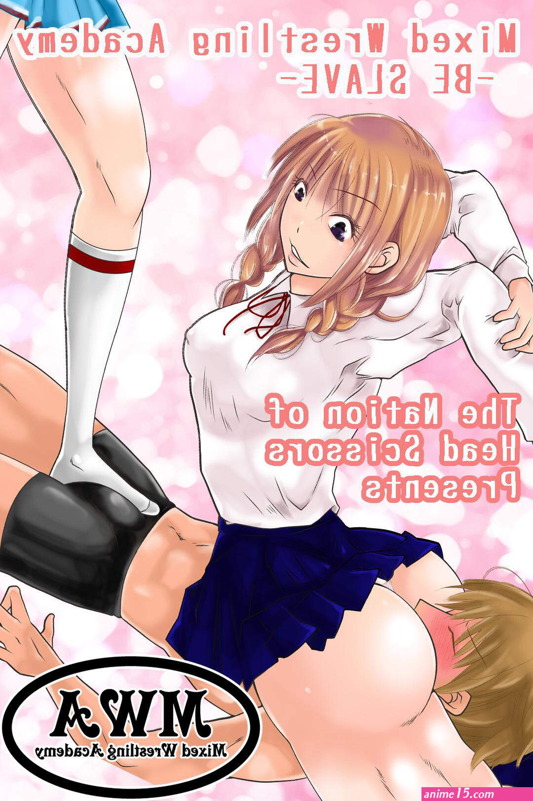 anime at home head scissors comics