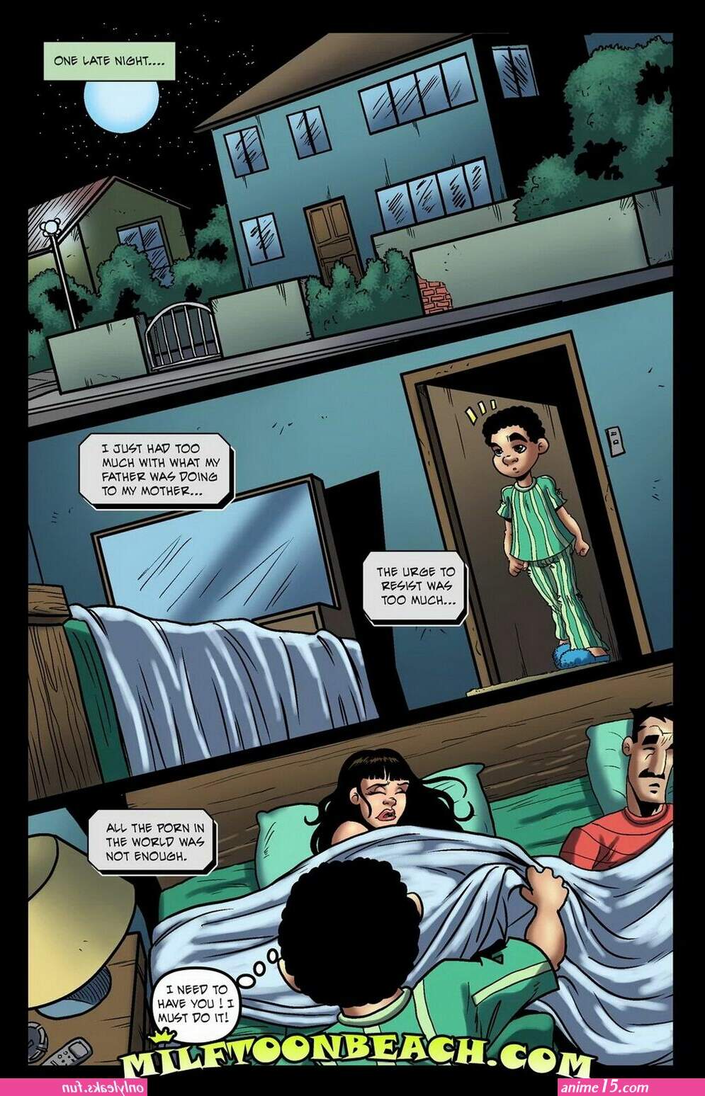 comics porn son