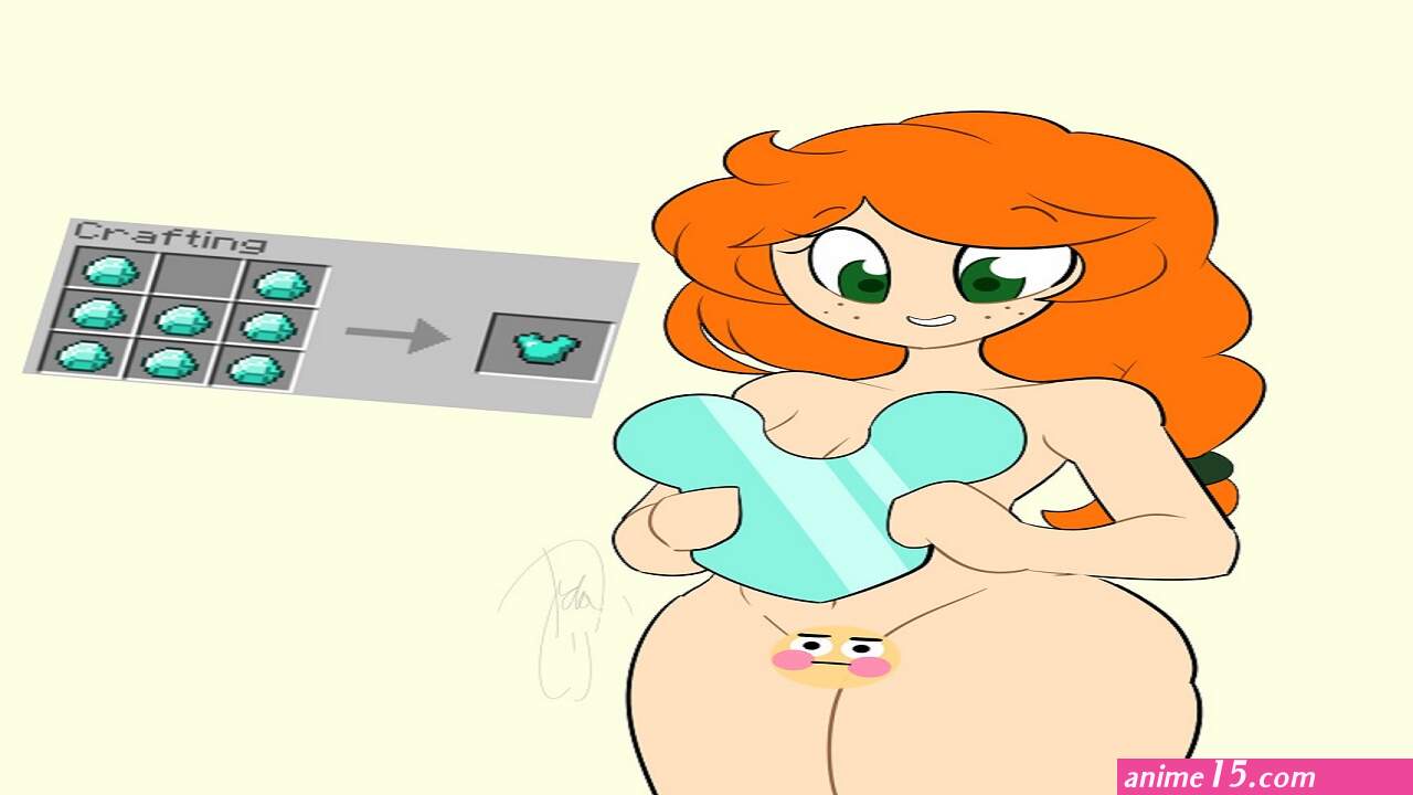 sexy minecraft alex anime nude