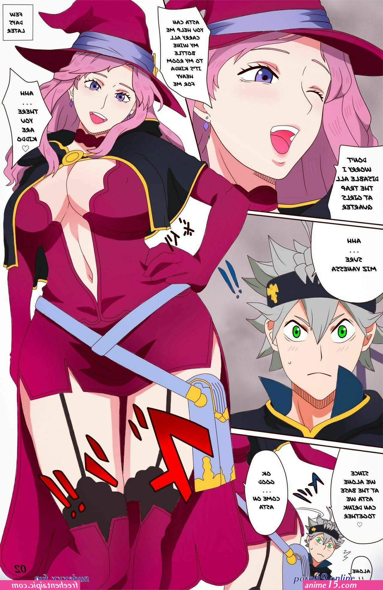 black clover hentai comics