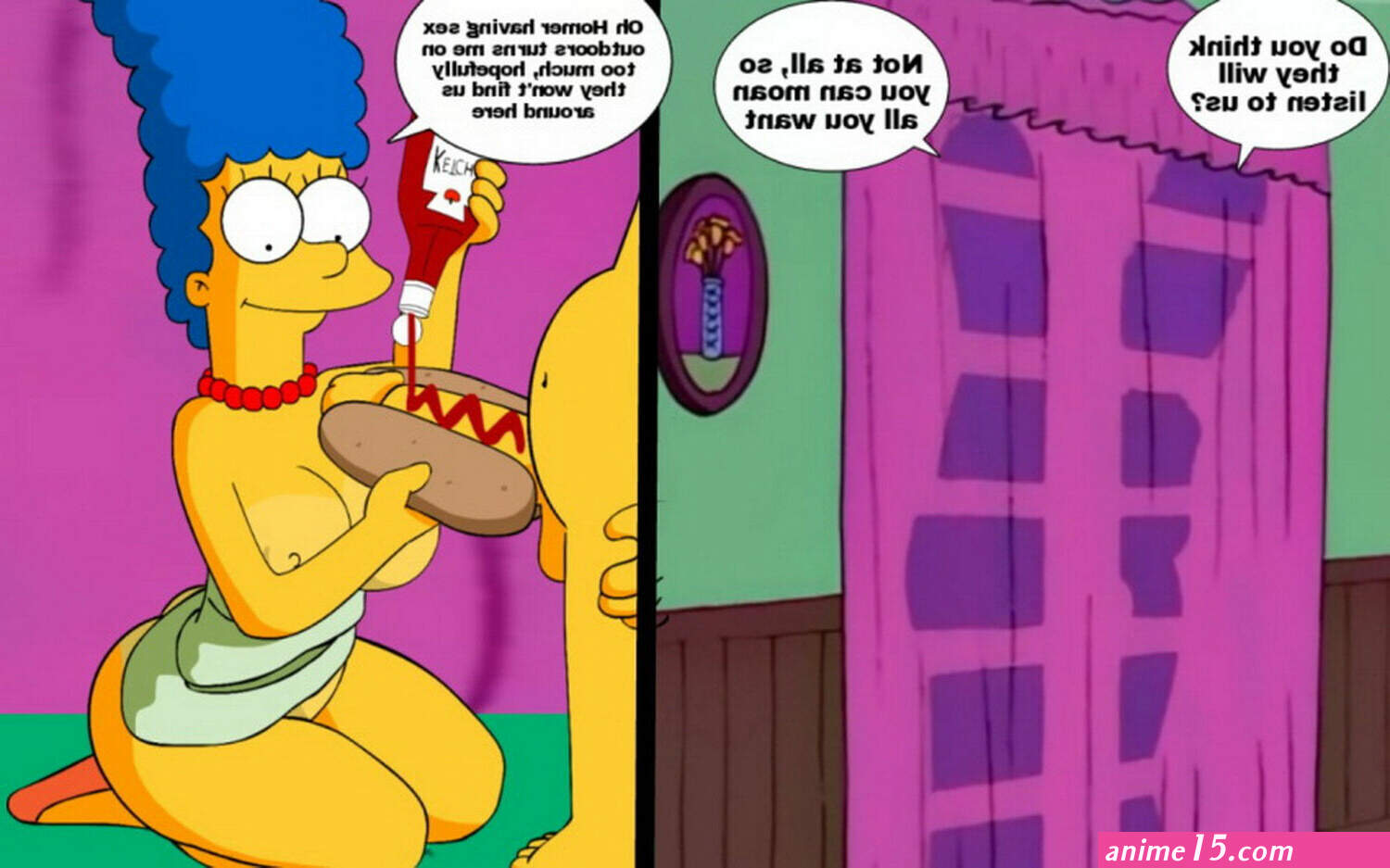 marge simpson sex comics