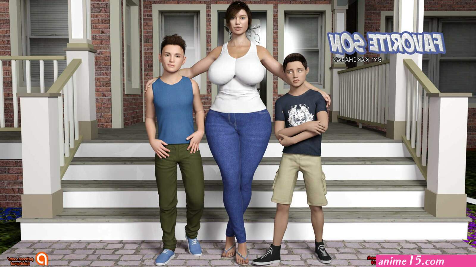 3d mom son xxx comics
