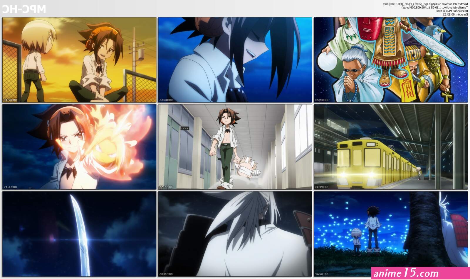shaman king 2021 espanol latino episodio 1