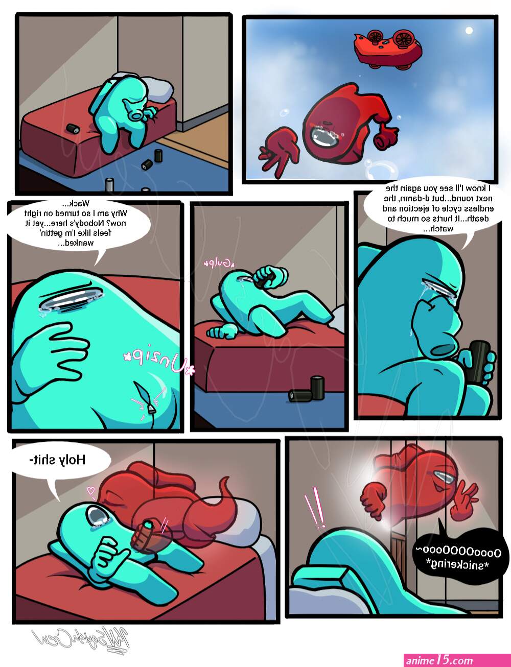 among us nsfw comic squishcrew