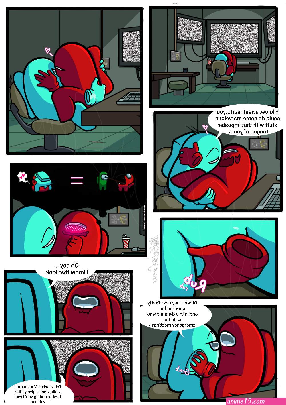 among us nsfw comic squishcrew
