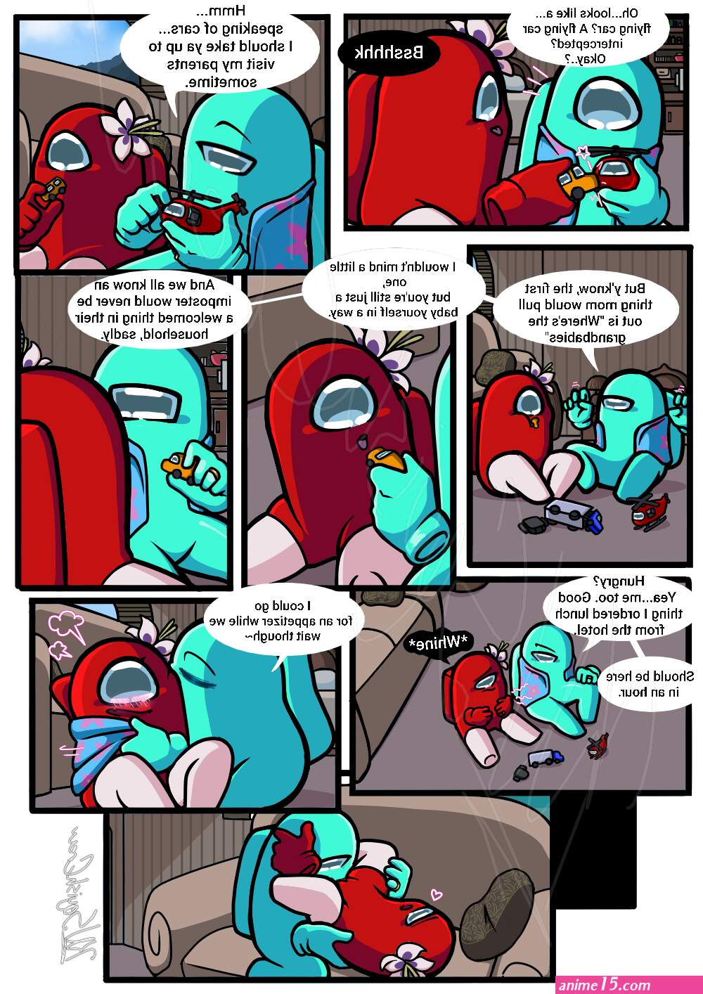 among us nsfw comic squishcrew