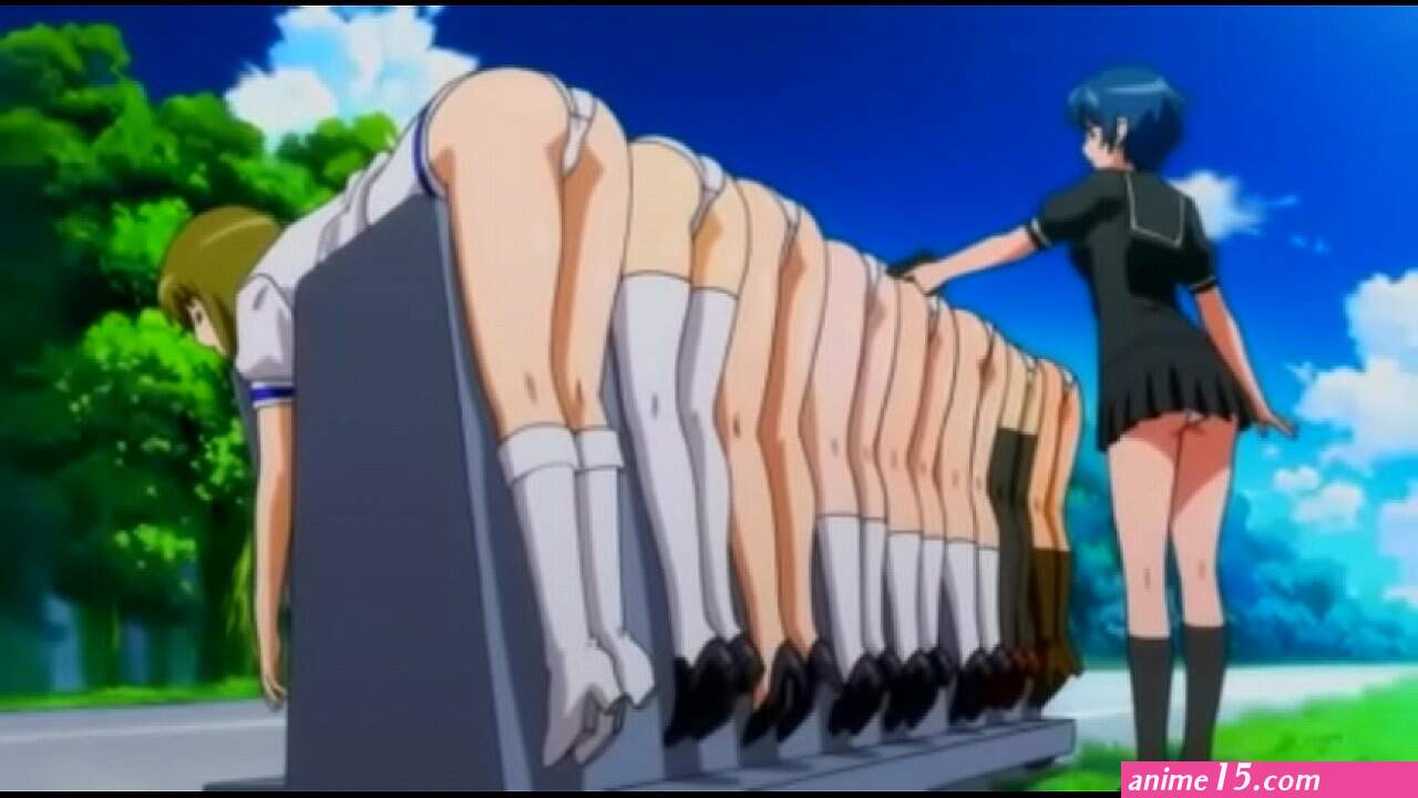 anime girls upskirt