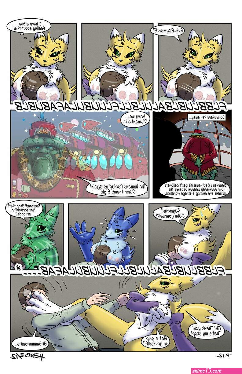 renamon latex inflation my hintai comics