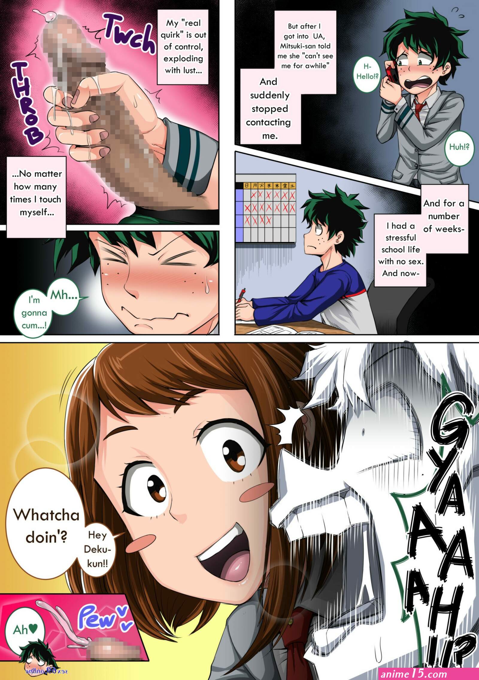 uraraka sex comic