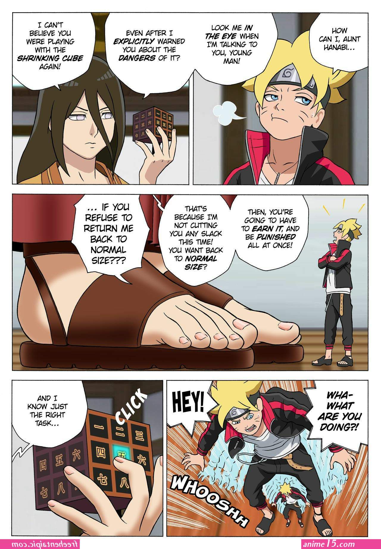 anime boruto the next generations xxx hanabi comics